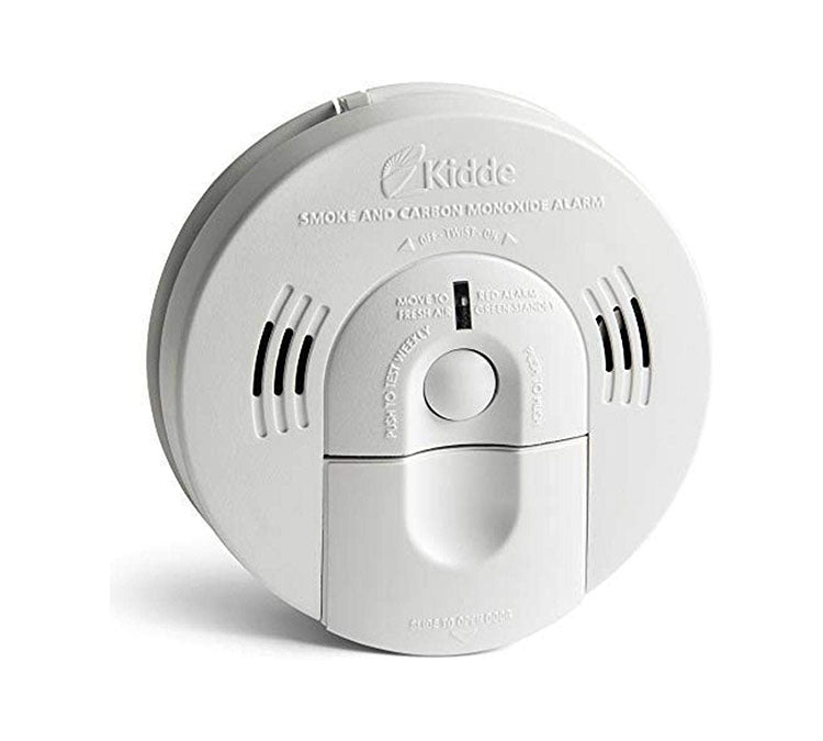 Kidde KN-COSM-IBA Hardwire Combination Smoke/Carbon Monoxide Alarm with Battery Backup and Voice Warning, Interconnectable