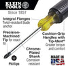Klein Tools 603-10 No.2 Profilated Phillips-Tip Screwdriver with 10-Inch Round-Shank