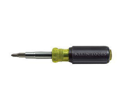 Klein Tools 32500 Multi-Bit Screwdriver / Nut Driver, 11-in-1