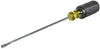 Klein Tools 601-8 3/16-Inch Cabinet-Tip Screwdriver with 8-Inch Round Shank