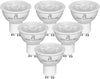 RS GU10 LED Bulbs, Dimmable, 6.5W, 500LM, (60W Halogen Bulb Equivalent), LED Spotlight Bulbs, Recessed Lighting, UL Listed, Energy Star Certified