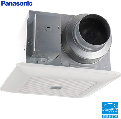Panasonic FV-0511VQC1 WhisperSense DC  Multi-Flow (50-80-110 CFM) Bathroom Fan, White - Reno Supplies