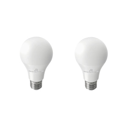 RS A19 LED Bulbs, Dimmable, 9W (60-Watt Halogen Bulb Equivalent), 800Lumens, E26 Base, 15,000 Hour Lifetime, UL Listed - Reno Supplies
