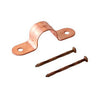1/2'' Copper Tube Clamp With Nails 10pk