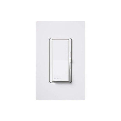 Lutron DVCL-153PH-WHC Diva C.L Dimmer Switch for Dimmable LED, Halogen and Incandescent Bulbs, with Wallplate, Single-Pole or 3-Way - Reno Supplies