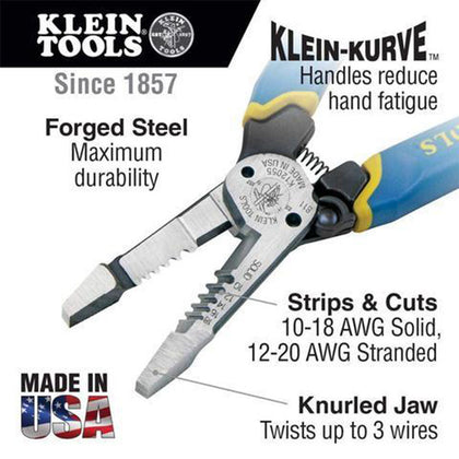 Klein Tools K12055 Heavy-Duty Wire Stripper - Reno Supplies