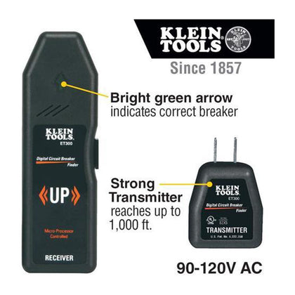 Klein Tools ET300 Digital Circuit Breaker Finder - Reno Supplies