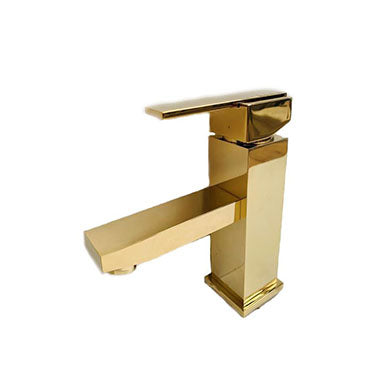 Single-Hole and Three-Hole Single Handle Bathroom Faucet in POLISHED BRASS - Reno Supplies