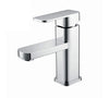 Bathroom Faucet, Designed for Single-Hole and Three-Hole, Single Handle, Lead-Free Brass Material