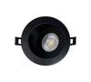 Green Lux 4" LED Gimbal Downlight 3CCT Selectable Dimmable (Black Finish)