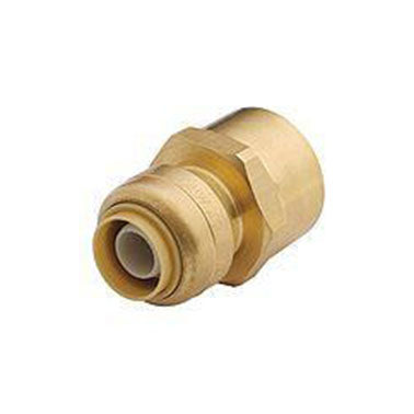 1/2'' PUSH FIT STRAIGHT CONNECTOR * 1/2'' FPT - Reno Supplies