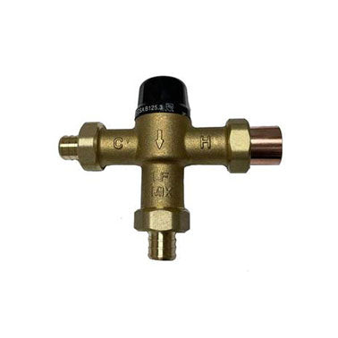 3/4'' C HOT * 3/4'' PEX COLD * 3/4'' PEX OUTLET THERMOSTATIC MIXING VALVE - Reno Supplies
