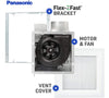 Panasonic FV-0510VS1 WhisperValue Multi-Flow(50/80/100 CFM) Bathroom Fan