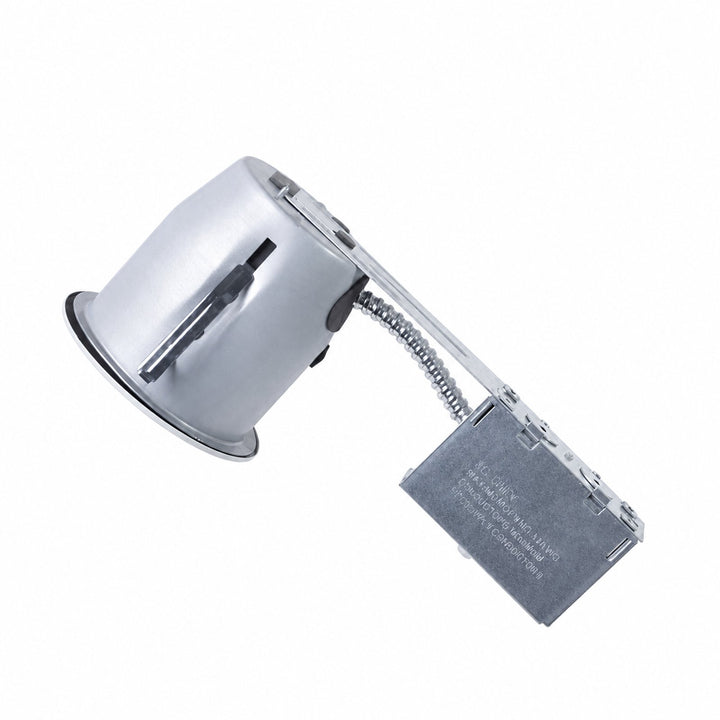 4" Retrofit LED Can Non-IC Housing LED Recessed Lighting, E26 Screw in Base Pack of 1 - Reno Supplies