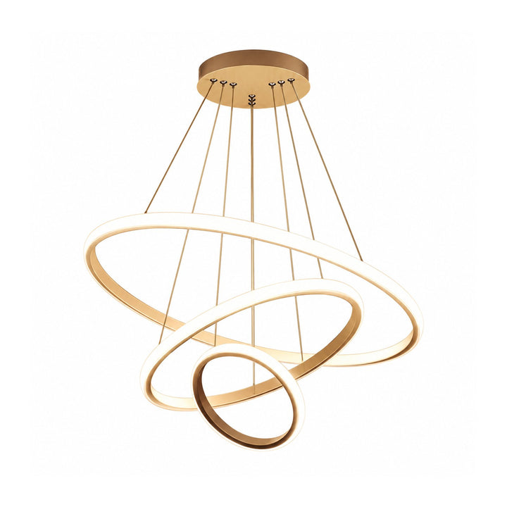 CHANDELIER 3000K-30W (3 RINGS) - Reno Supplies