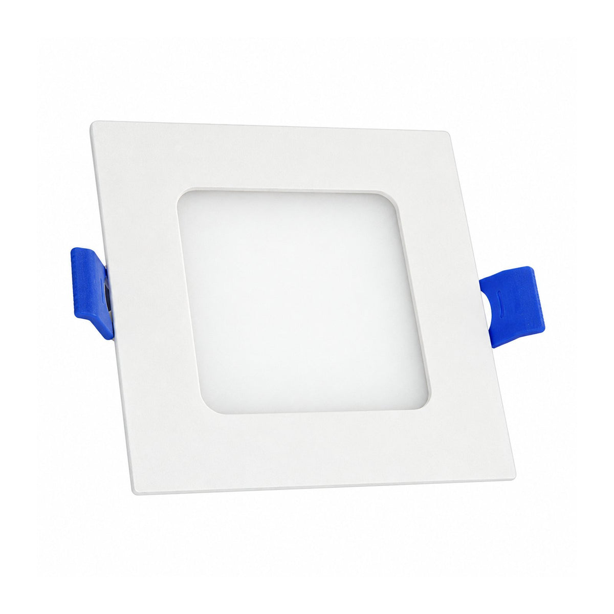 3" SQUARE SUPER-THIN LED SLIM PANEL, DIMMABLE, 7W, 500LM (5CCT SWITCHABLE)2700K-3000K-3500K-4000K-5000K, AIRTIGHT WITH JUNCTION BOX (White)
