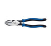 Klein Tools J2000-9NECR 9-Inch Journeyman High Leverage Side Cutting Pliers Connector Crimping