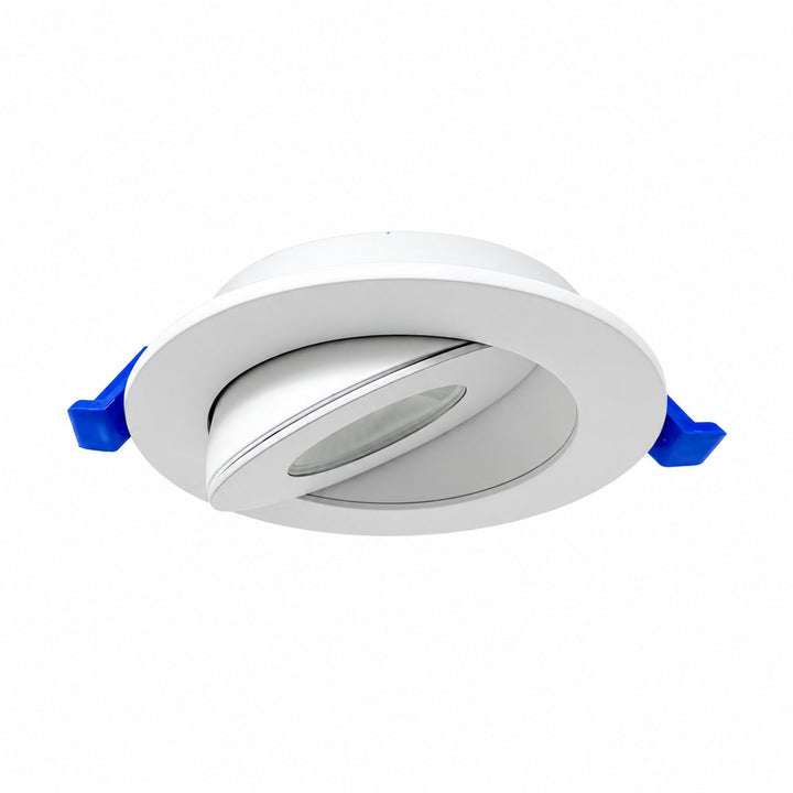 3.5" ROUND GIMBAL LED SLIM PANEL, DIMMABLE, 9W, 700LM, (5CCT SWITCHABLE) 2700K-3000K-3500K-4000K-5000K, , AIRTIGHT WITH JUNCTION BOX