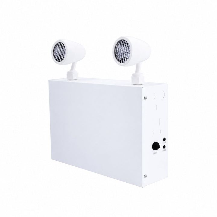 Steel Battery Unit(150W Remote Capable) , 2x 6V 12000mAh Lead Acid  Battery , 120V/277V/347V , cUL