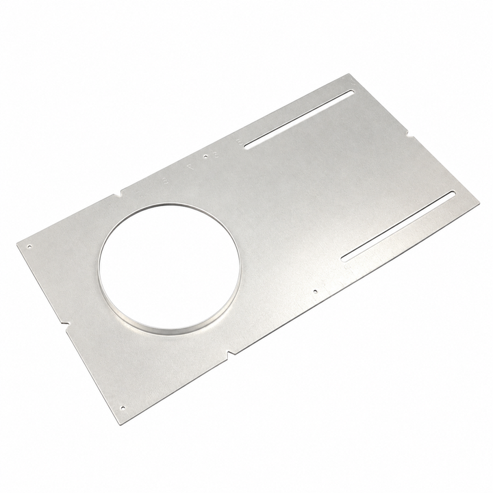 4" Mounting Plate (With Lip) - Reno Supplies