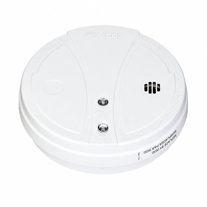 Kidde 380-PPE120CA White 120V (Hardwired) AC Photoelectric Smoke Alarm with 9V Battery Backup PPE120CA