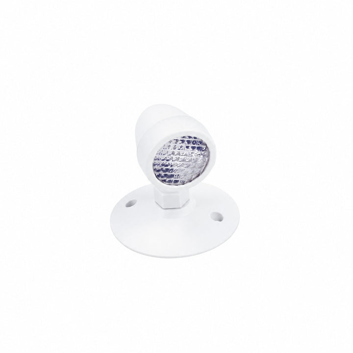 Single Remote Lamp Head , 2W , 130Lm , DC 3.6V-DC24V , cUL, Thermal plastic housing, UL-94V-0 flame rating, fire-resistant, No Battery