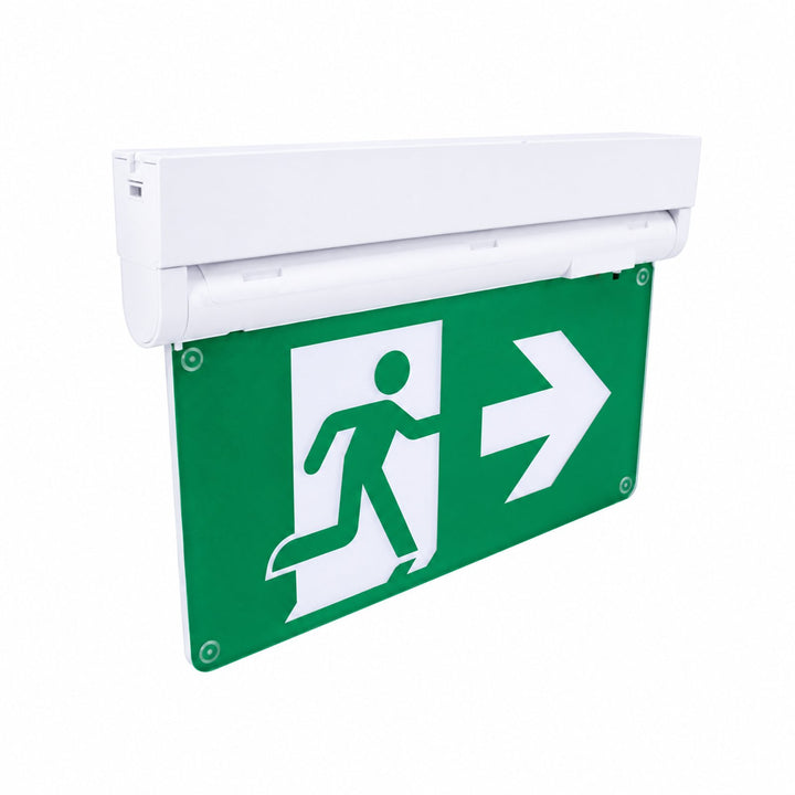 Slim Running Man Emergency Light, 3 hours Emergency Time, CSA, UL, 180°Rotation at different angle, 3.5W, 120-347V