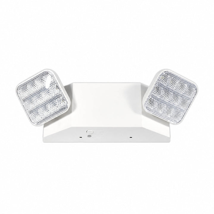 Dual Head Emergency light , 2*12pcs 2835 LED , 90mins, 3.6V 1000mAh Ni-cad  battery, 120V/347VAC dual voltage , cUL