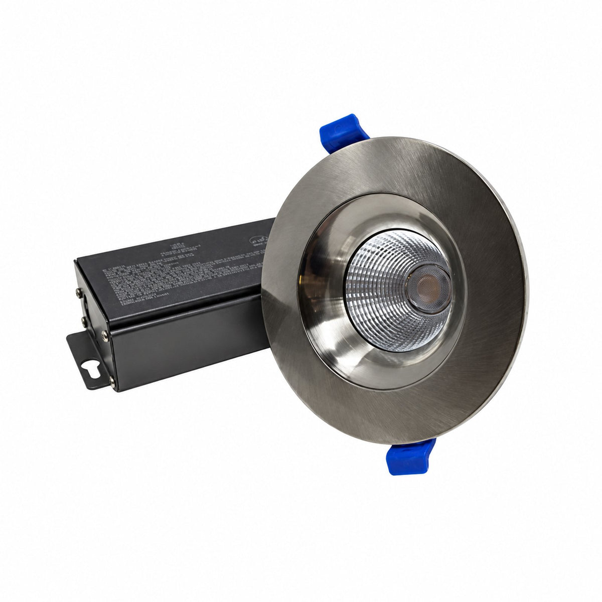 4" Dim to Warm Baffle LED Recessed Light with Air Tight Junction Box, 12W, 660 LM, Dimmable from 3000K to 2200K, Adjustable & Rotatable