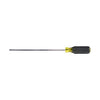 Klein Tools 601-8 3/16-Inch Cabinet-Tip Screwdriver with 8-Inch Round Shank