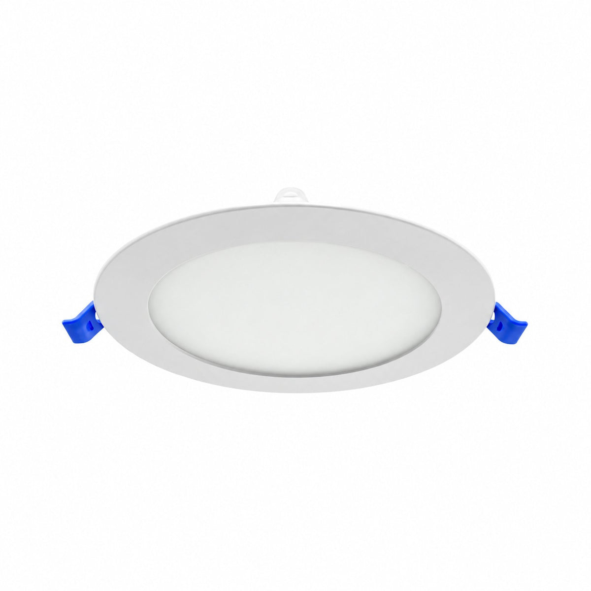 6" Round SUPER-THIN LED SLIM PANEL, DIMMABLE, 15W, 1000LM (5CCT SWITCHABLE) 2700K-3000K-3500K-4000K-5000K, AIRTIGHT WITH JUNCTION BOX (White Trim)