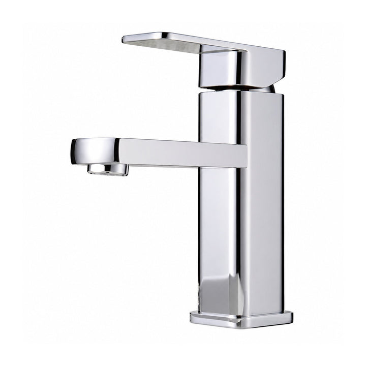 Bathroom Faucet, Single Handle for Smooth Controlling Water, Designed for Single-Hole and Three-Hole, Lead-Free Brass Material (Pack of 1, Chrome)