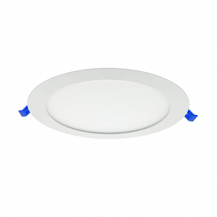 8" ROUND SUPER-THIN LED SLIM PANEL, DIMMABLE, 24W, 2050LM (5CCT SWITCHABLE) 2700K-3000K-3500K-4000K-5000K, AIRTIGHT WITH JUNCTION BOX