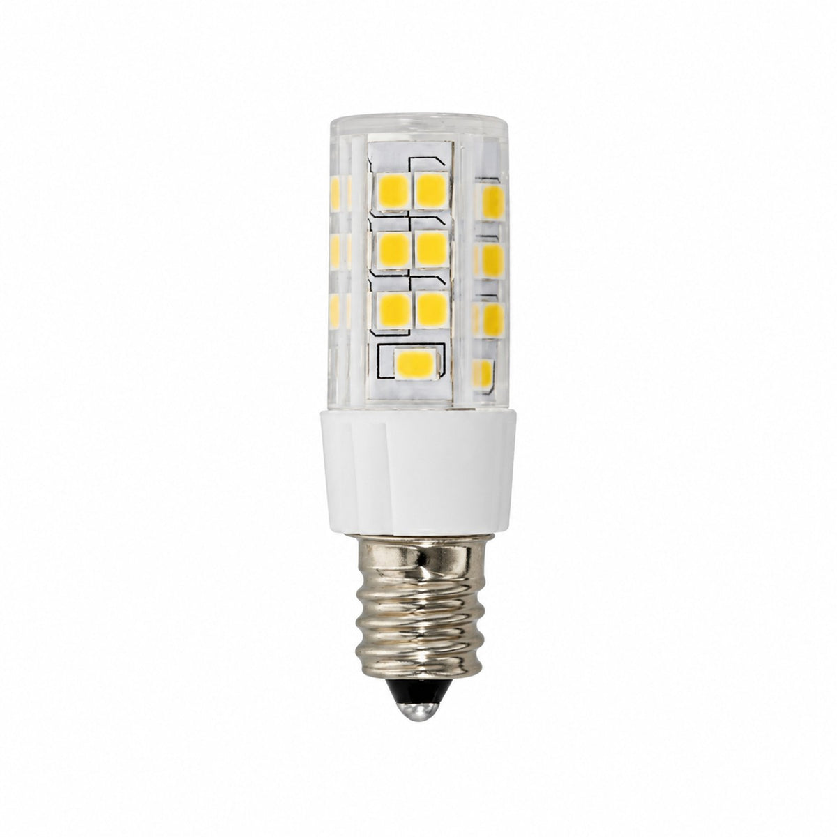 E12 LED, 3.5W, Brightness 350-400LM, Beam Angle 360, CRI80+, Dimmable, No Flicker, 25000 Hours