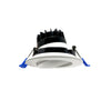 3.5" ROUND BAFFLE LED RECESSED LIGHT, 9W, 650LM, 5CCT SWITCHABLE 2700K-3000K-3500K-4000K-5000K, AIRTIGHT WITH JUNCTION BOX (WHITE TRIM)