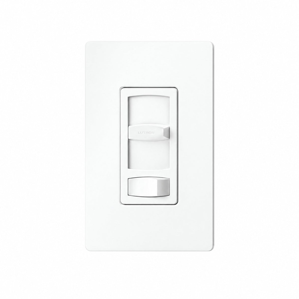 Lutron CTCL-153PH-WHC Contour CFL/LED Electrical Distribution Product, Small, White Dimmer - Reno Supplies