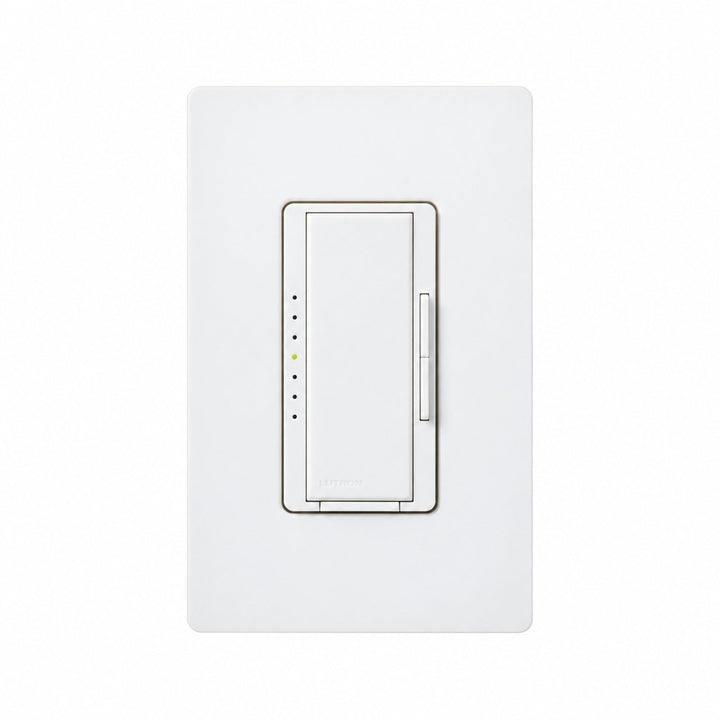 Lutron MACL-153M-WH-C Maestro C.L Dimmer Switch for Dimmable LED, Halogen & Incandescent Bulbs, Single-Pole or Multi-Location,White - Reno Supplies