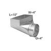 4''*10''*4'' GALVANIZED ANGLE BOOT – Reno Supplies