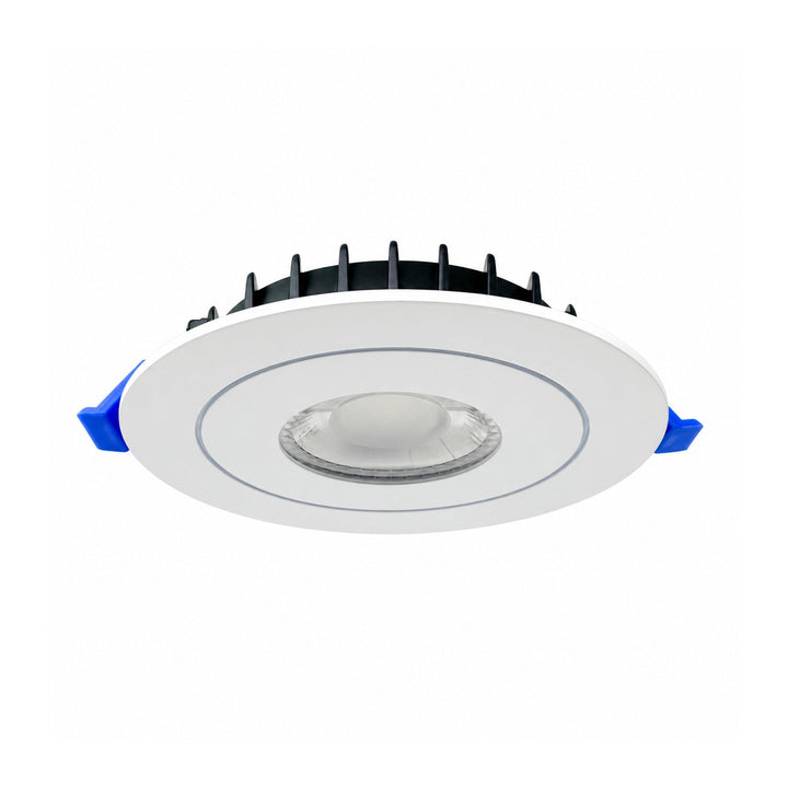 4" Recessed Light, 5CCT(2700K/3000K/3500K/4000K/5000K), 9W, 700LM, Traditional LED Gimbal Pot Light Looking with 38° Narrow Beam angle, Non-Twistable