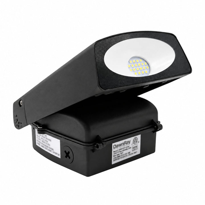 DawnRay 20W LED Wall Pack Light,100-277VAC, 2,000LM, IP65 Waterproof Outdoor Lights with Adjustable Head, Suitable for Wet Location, 4000K Cool White