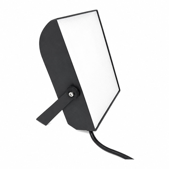 DawnRay 80WLED Flood Light, 100-277VAC, 8,400LM, IP65 Waterproof, Suitable for Wet Location, 4000K Cool White (Trunnion Mounting Option)