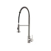 Single-Handle Pull-Down Sprayer Kitchen Bar Faucet in CHROME