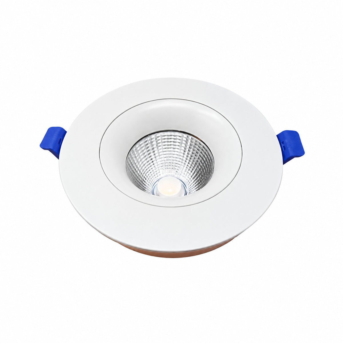 4Inch, Dim to Warm Baffle LED Recessed Light with Air Tight Junction Box, 12W, 660 LM, Color temperature dimmable from 3000K to 2200K, Adjustable & Rotatable Recessed Ceiling Fixture - Reno Supplies