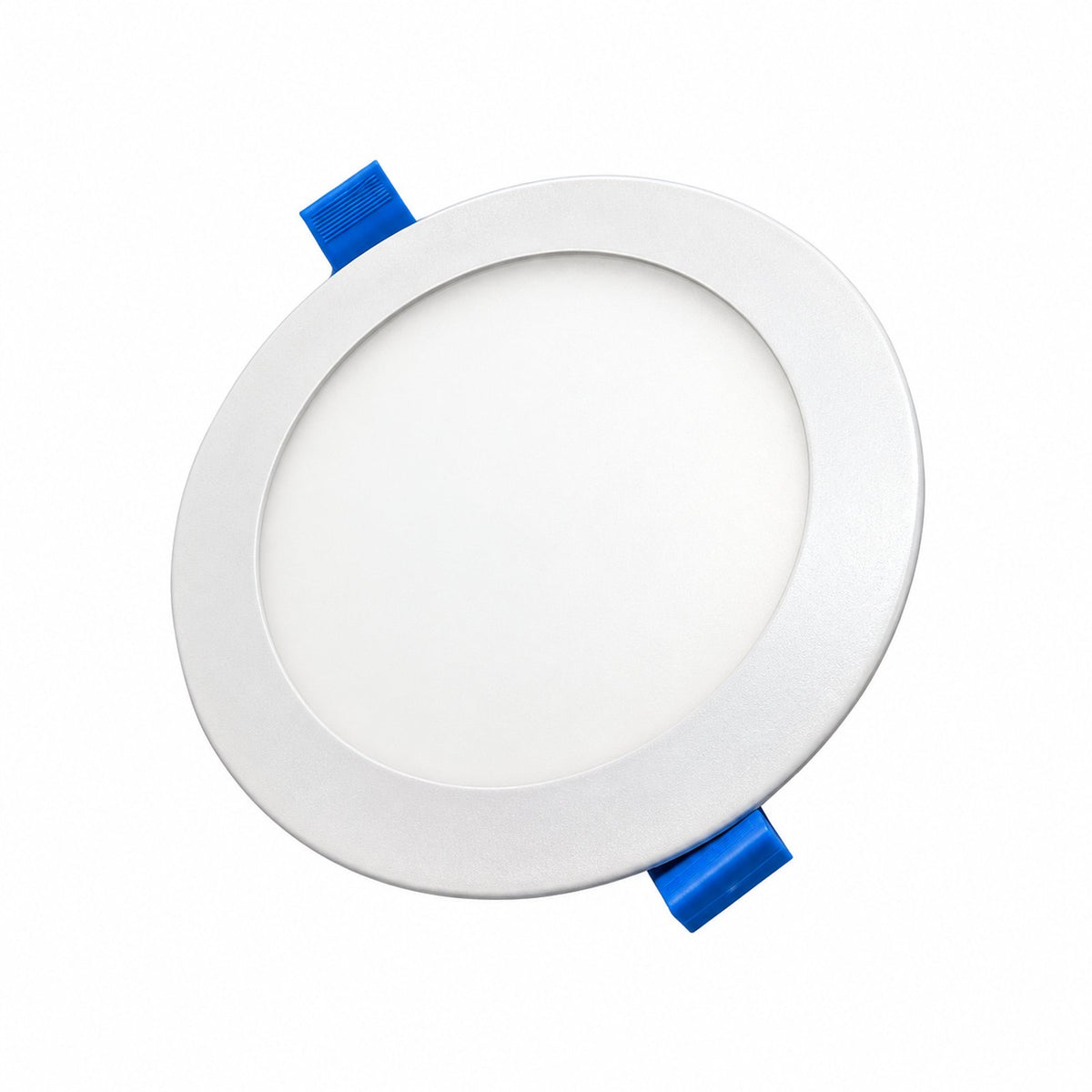 6" Round SUPER-THIN LED SLIM PANEL, DIMMABLE, 15W, 1000LM (3CCT SWITCHABLE) 3000K-4000K-5000K, AIRTIGHT WITH JUNCTION BOX (White Trim) - Reno Supplies