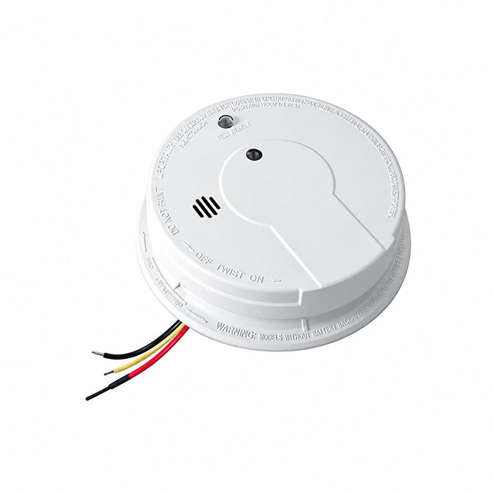 Kidde i12040ACA Direct Wire - 120V Smoke Alarm with Hush Button and Battery Backup - Reno Supplies