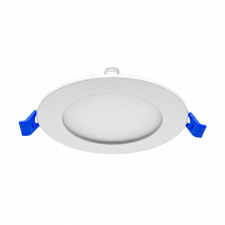 4" ROUND SUPER-THIN LED SLIM PANEL, DIMMABLE, 12W, 870LM (5CCT SWITCHABLE) 2700k-3000K-3500k-4000K-5000K, AIRTIGHT WITH JUNCTION BOX