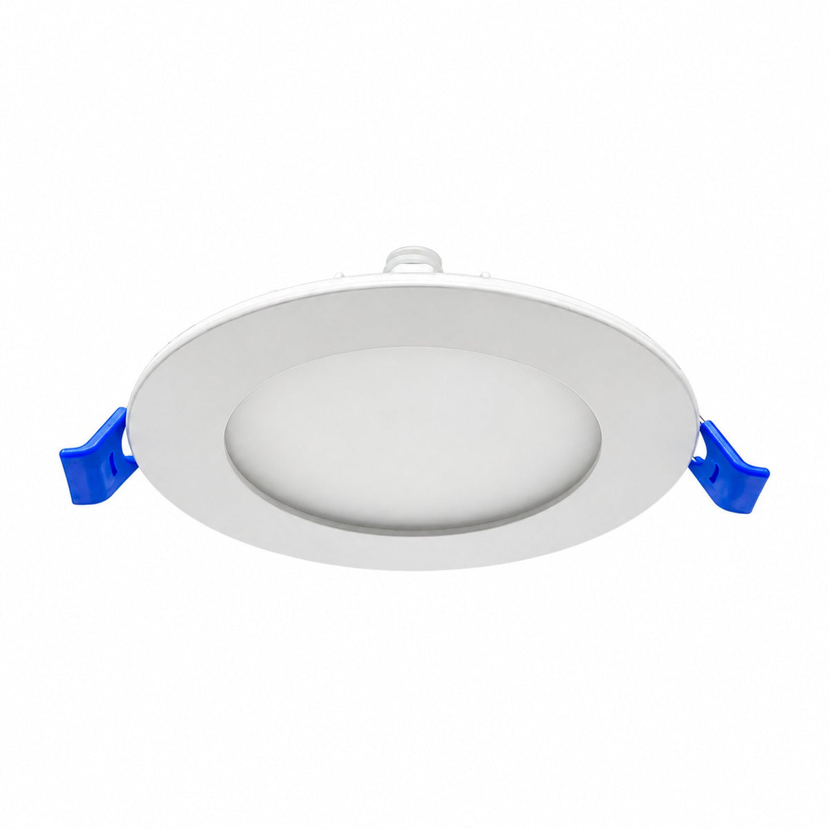 3.5" ROUND SUPER-THIN LED SLIM PANEL, DIMMABLE, 7W, 500LM (5CCT SWITCHABLE) 2700K-3000K-3500K-4000K-5000K, AIRTIGHT WITH JUNCTION BOX  (WHITE TRIM)