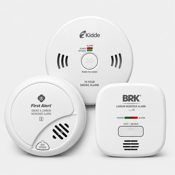 Smoke and carbon monoxide alarms
